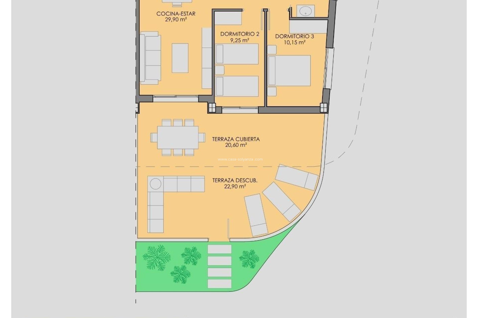 Neue Gebäude - Wohnung - Los Alcázares - Serena Golf
