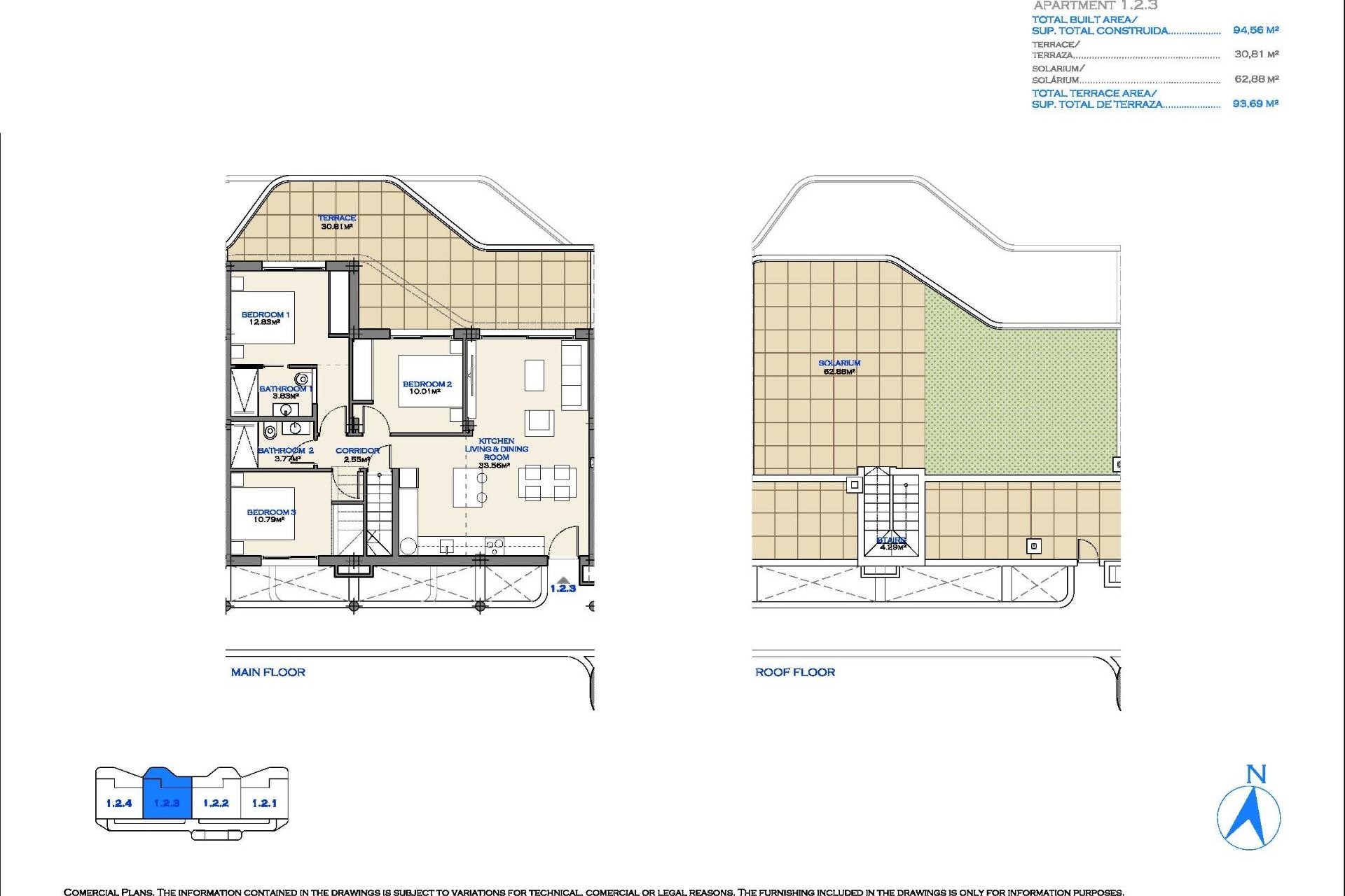 Neue Gebäude - Wohnung - Los Alcázares - Serena Golf