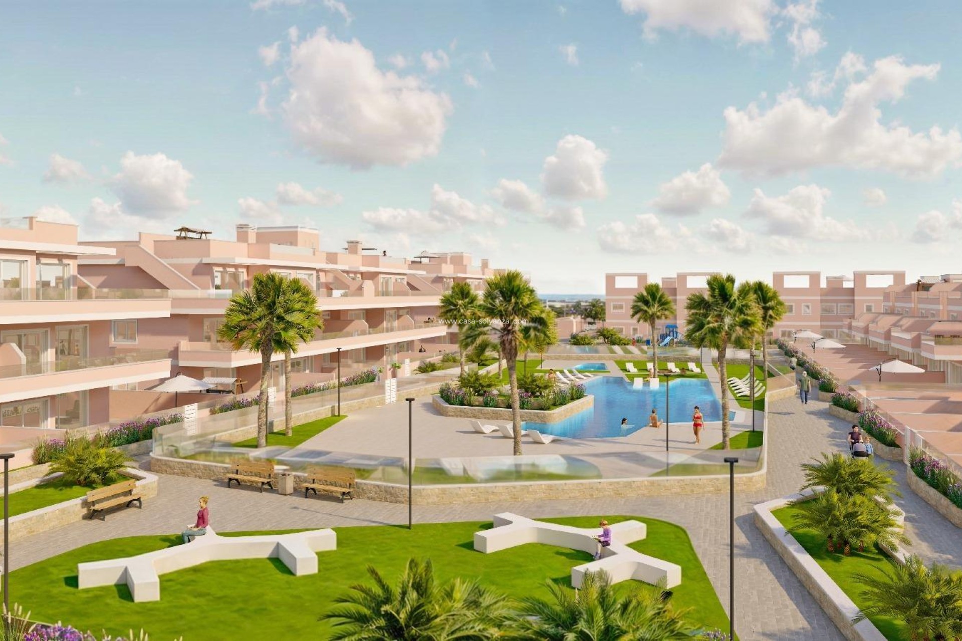 Neue Gebäude - Wohnung - Pilar de la Horadada - Lo Monte