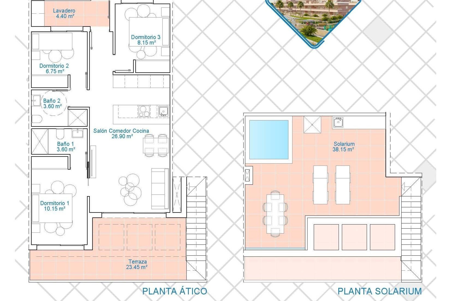 Neue Gebäude - Wohnung - Pilar de la Horadada - Lo Monte