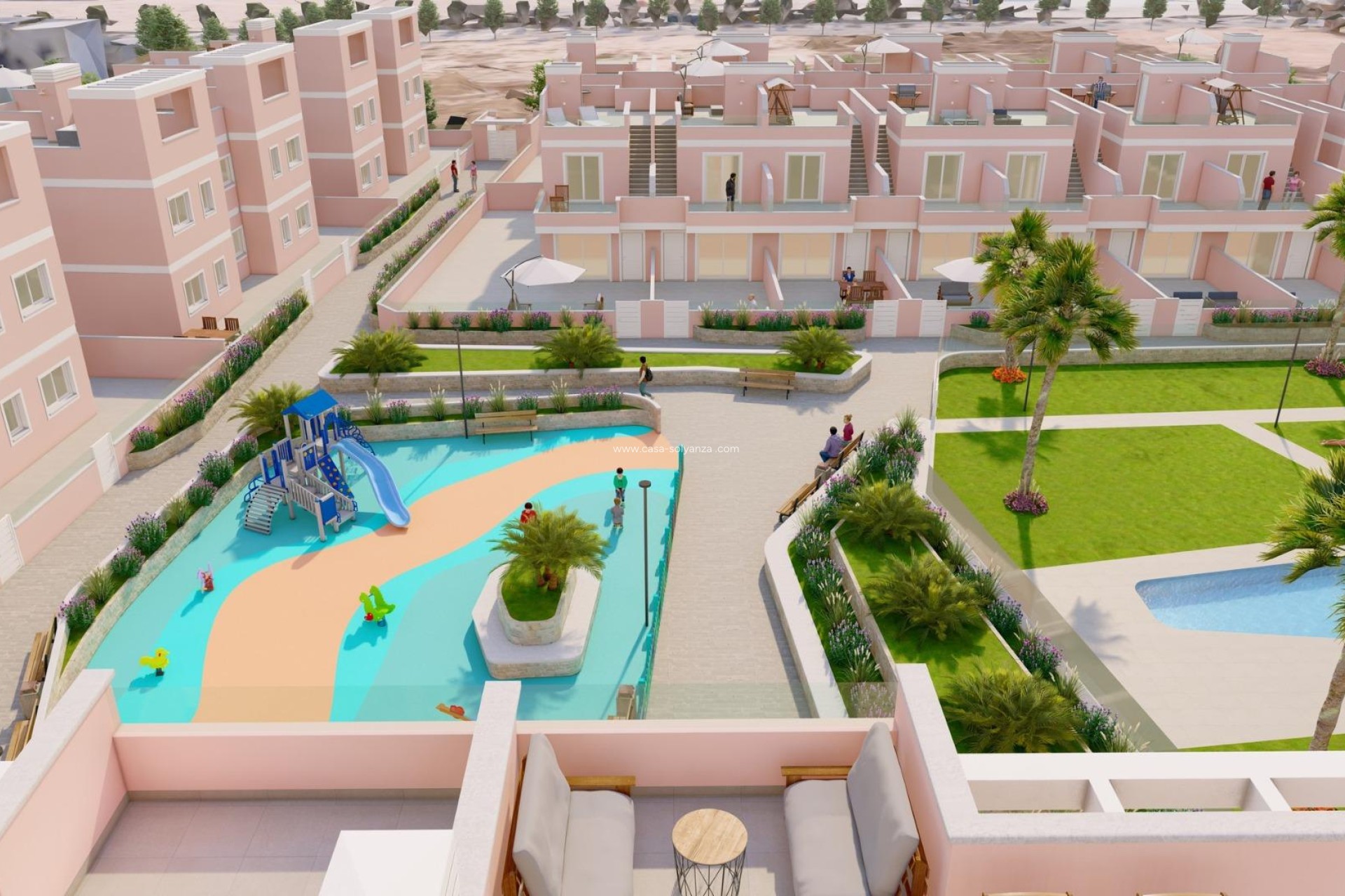 Neue Gebäude - Wohnung - Pilar de la Horadada - Lo Monte