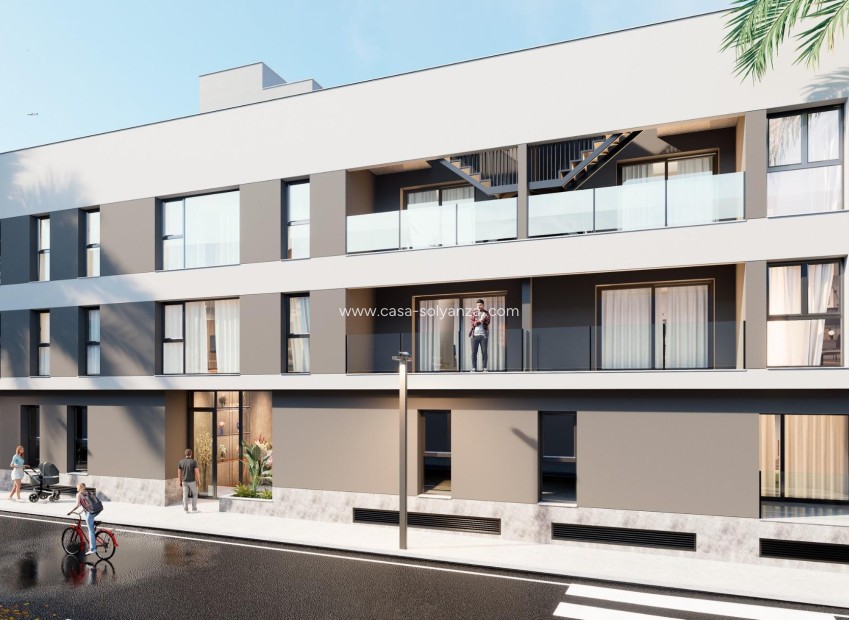 Neue Gebäude - Wohnung - San Pedro del Pinatar - Lo pagan