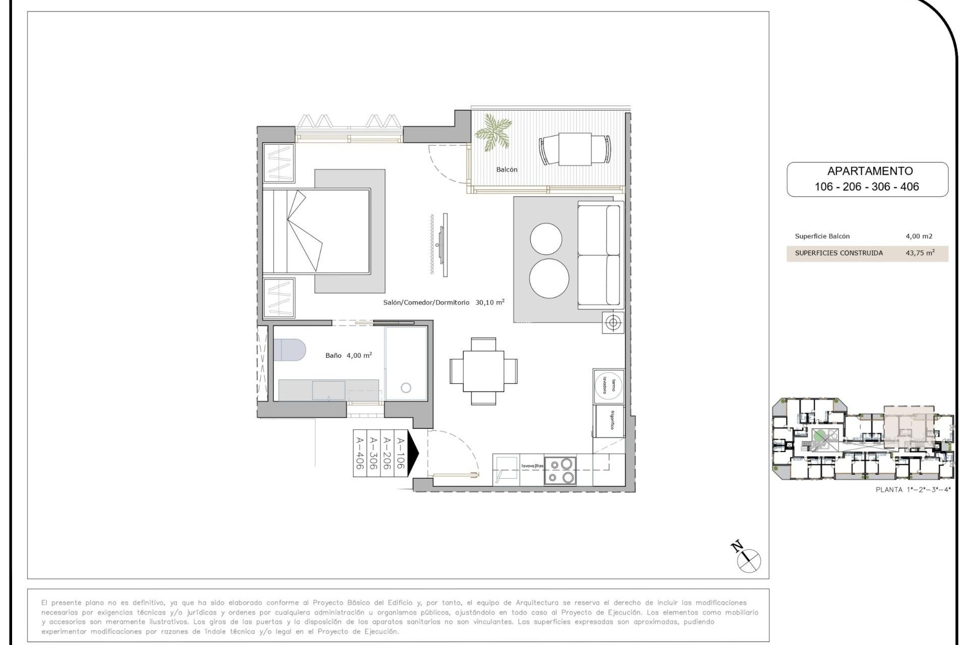 Neue Gebäude - Wohnung - San Pedro del Pinatar - Lo pagan