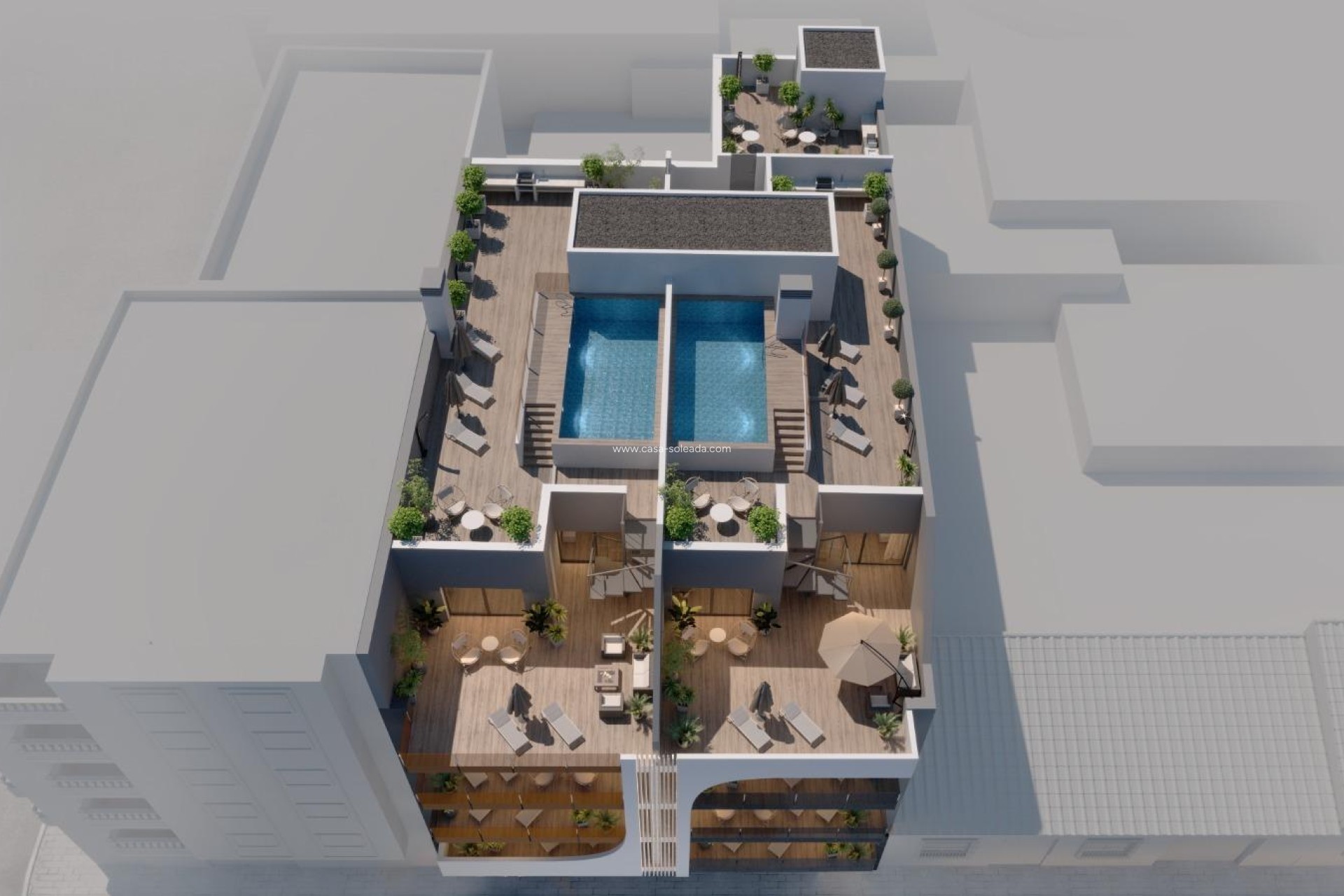 Neue Gebäude - Wohnung - Torrevieja - Center
