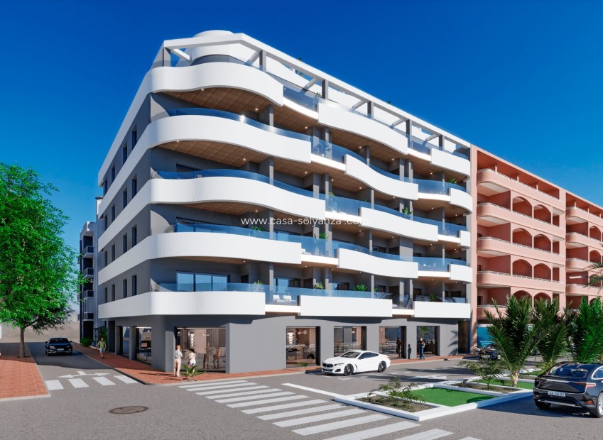Neue Gebäude - Wohnung - Torrevieja