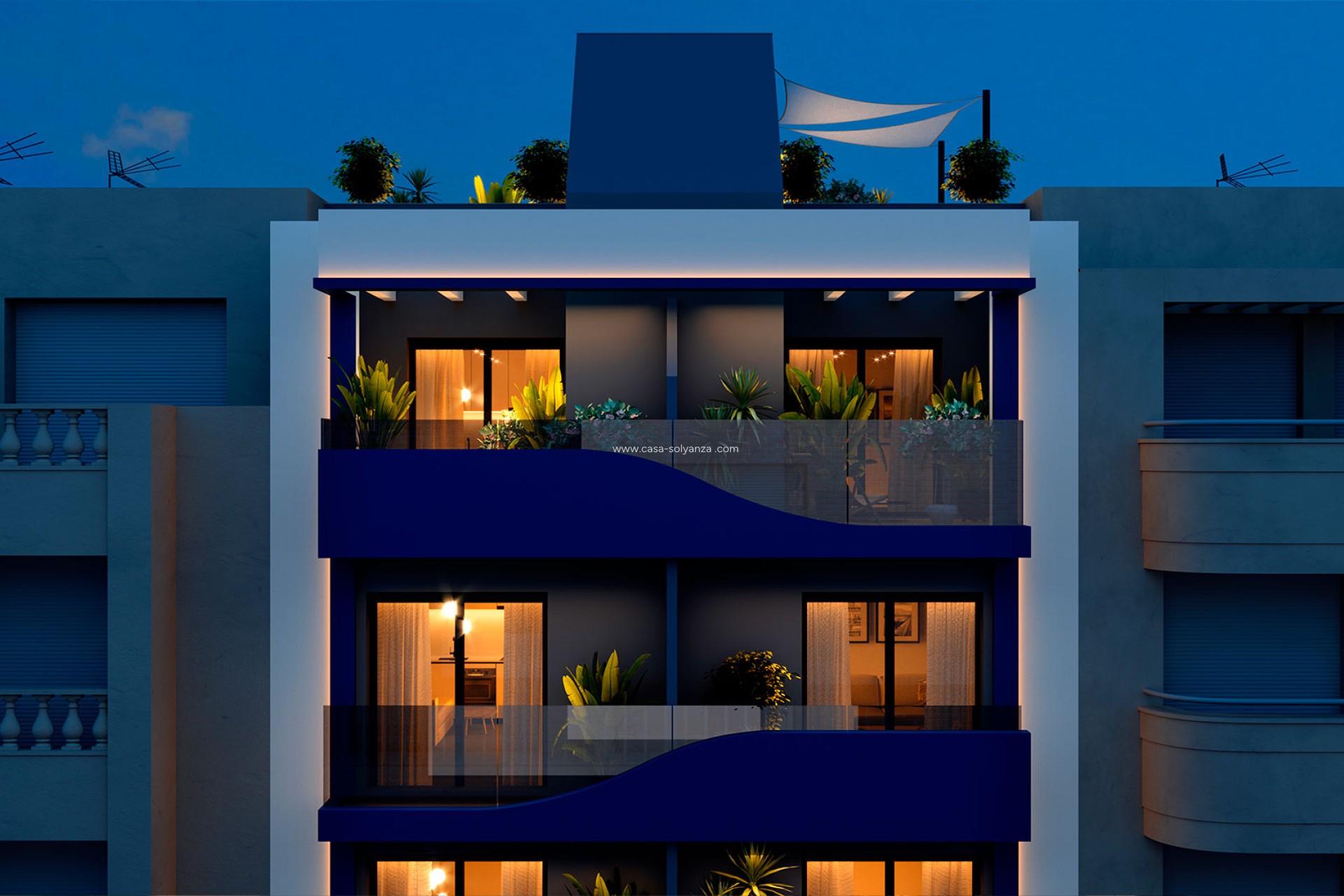 Neue Gebäude - Wohnung - Torrevieja