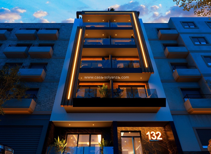 Neue Gebäude - Wohnung - Torrevieja