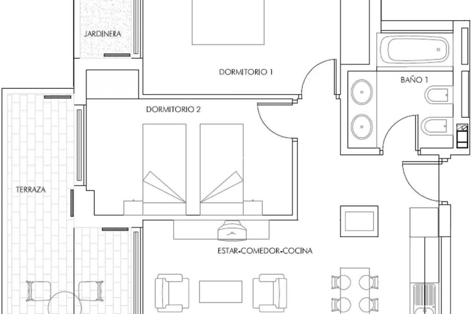 Neue Gebäude - Wohnung - Vera - Puerto del Rey