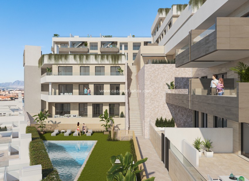 New Build - Apartment / flat - Aguilas