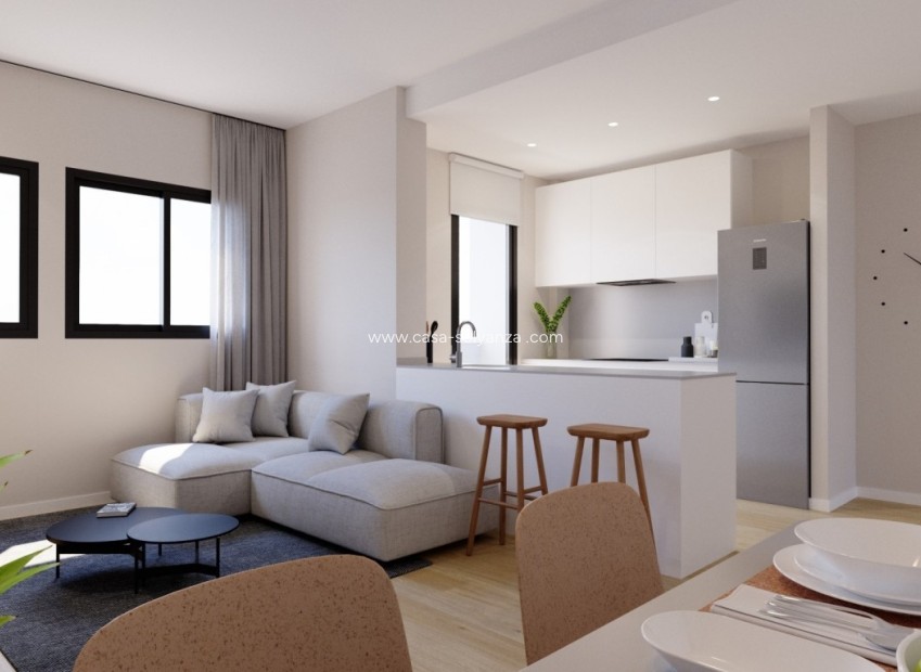 New Build - Apartment / flat - Algorfa