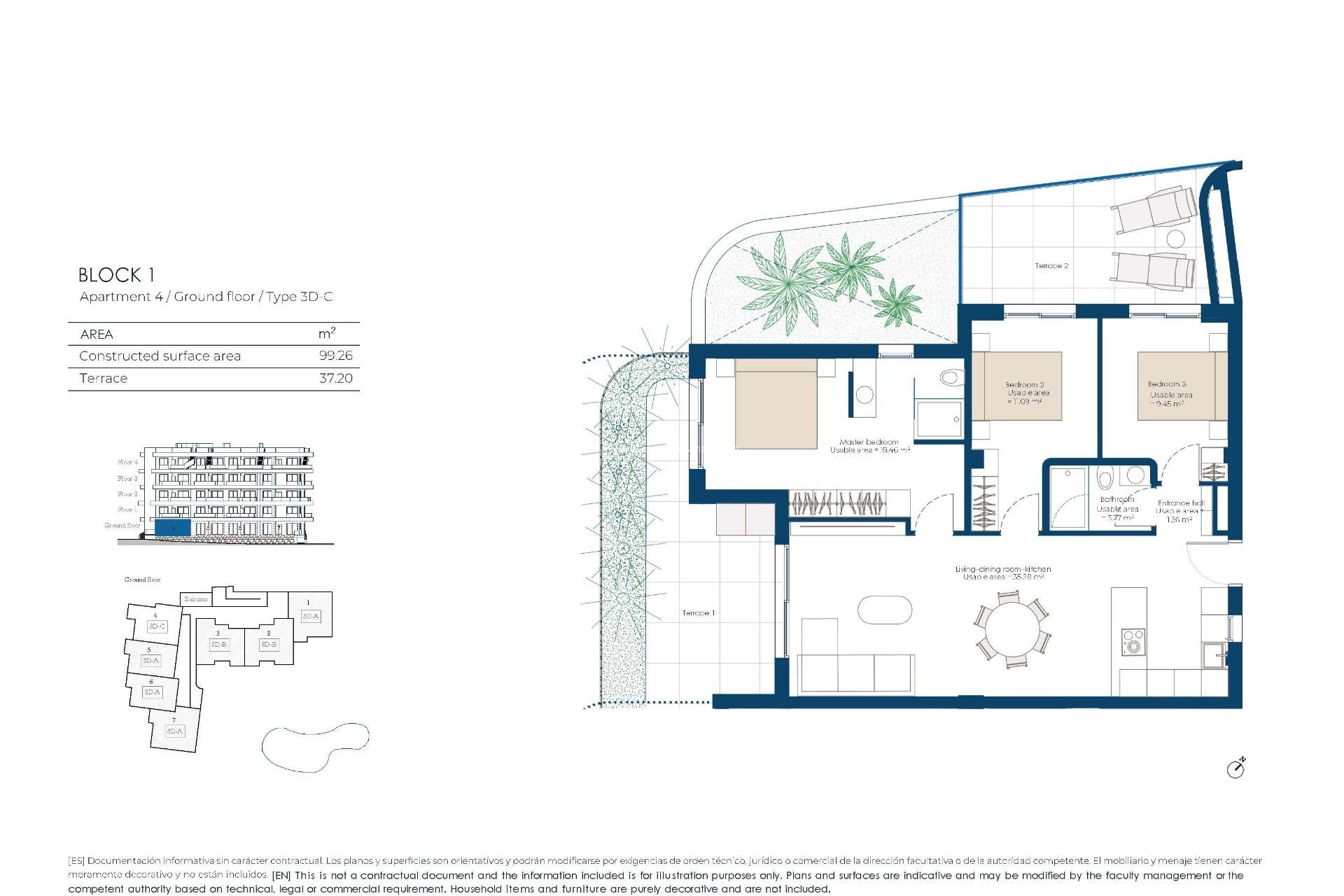 New Build - Apartment / flat - Banos y Mendigo - El Valle Golf
