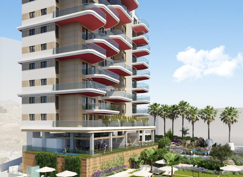 New Build - Apartment / flat - Calpe - Manzanera