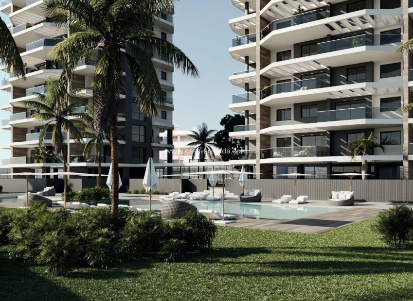 New Build - Apartment / flat - Calpe - Playa Cantal Roig