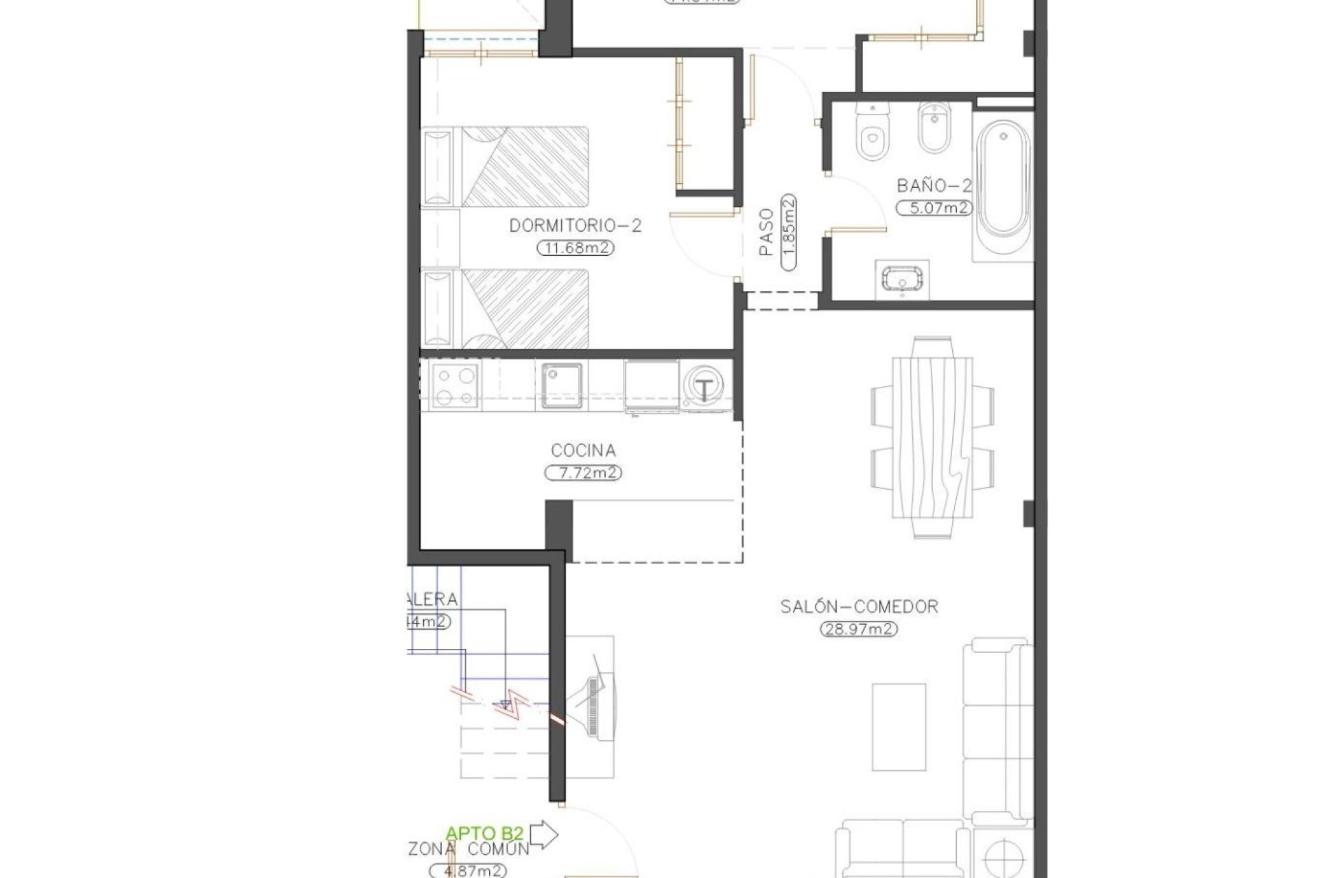 New Build - Apartment / flat - Cuevas del Almanzora - Herrerias