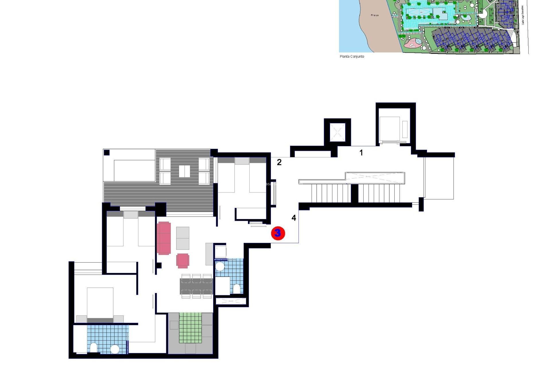 New Build - Apartment / flat - Denia - L´Estanyó (Marinas)