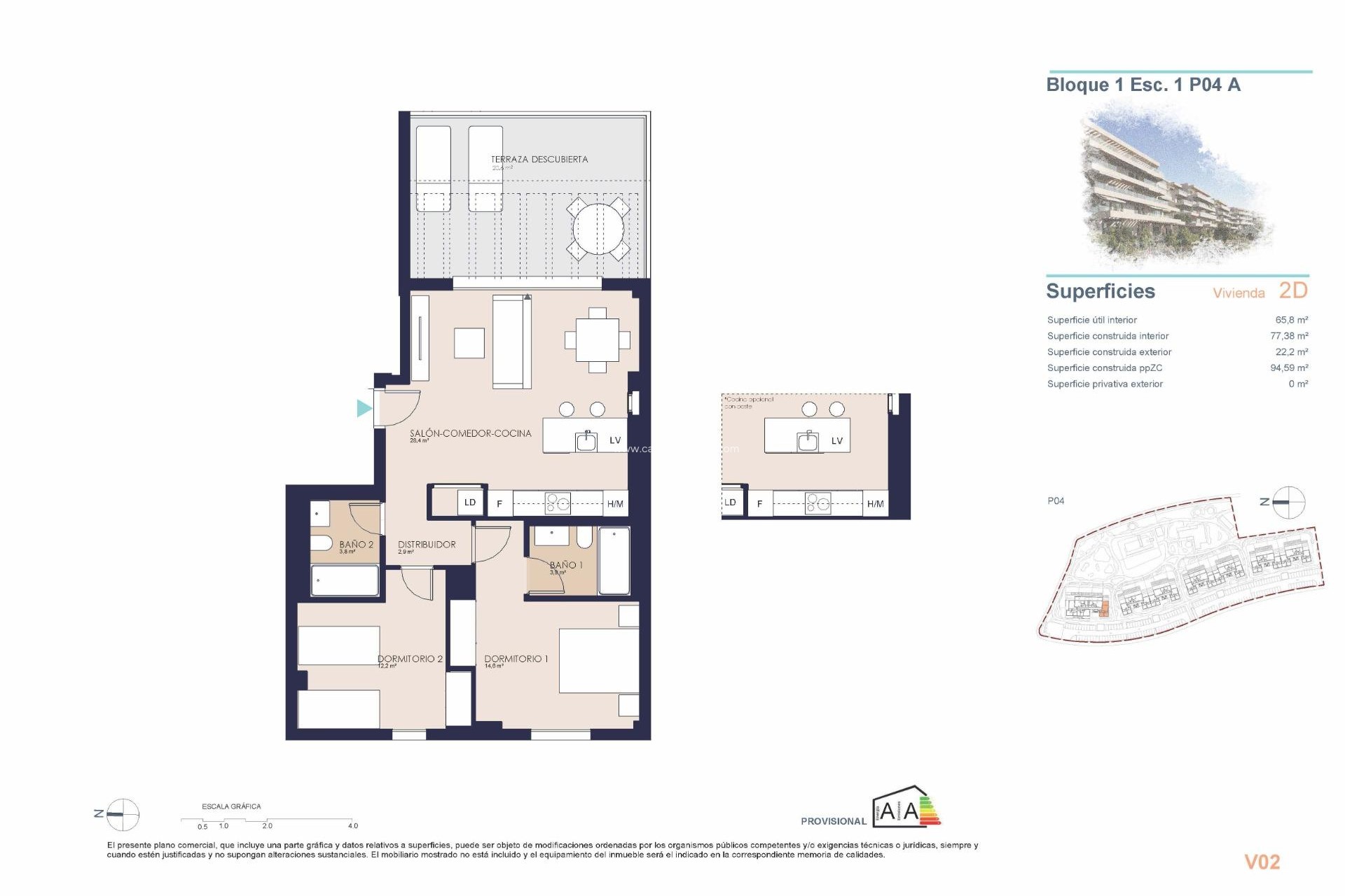 New Build - Apartment / flat - Denia - Playa de La Almadraba