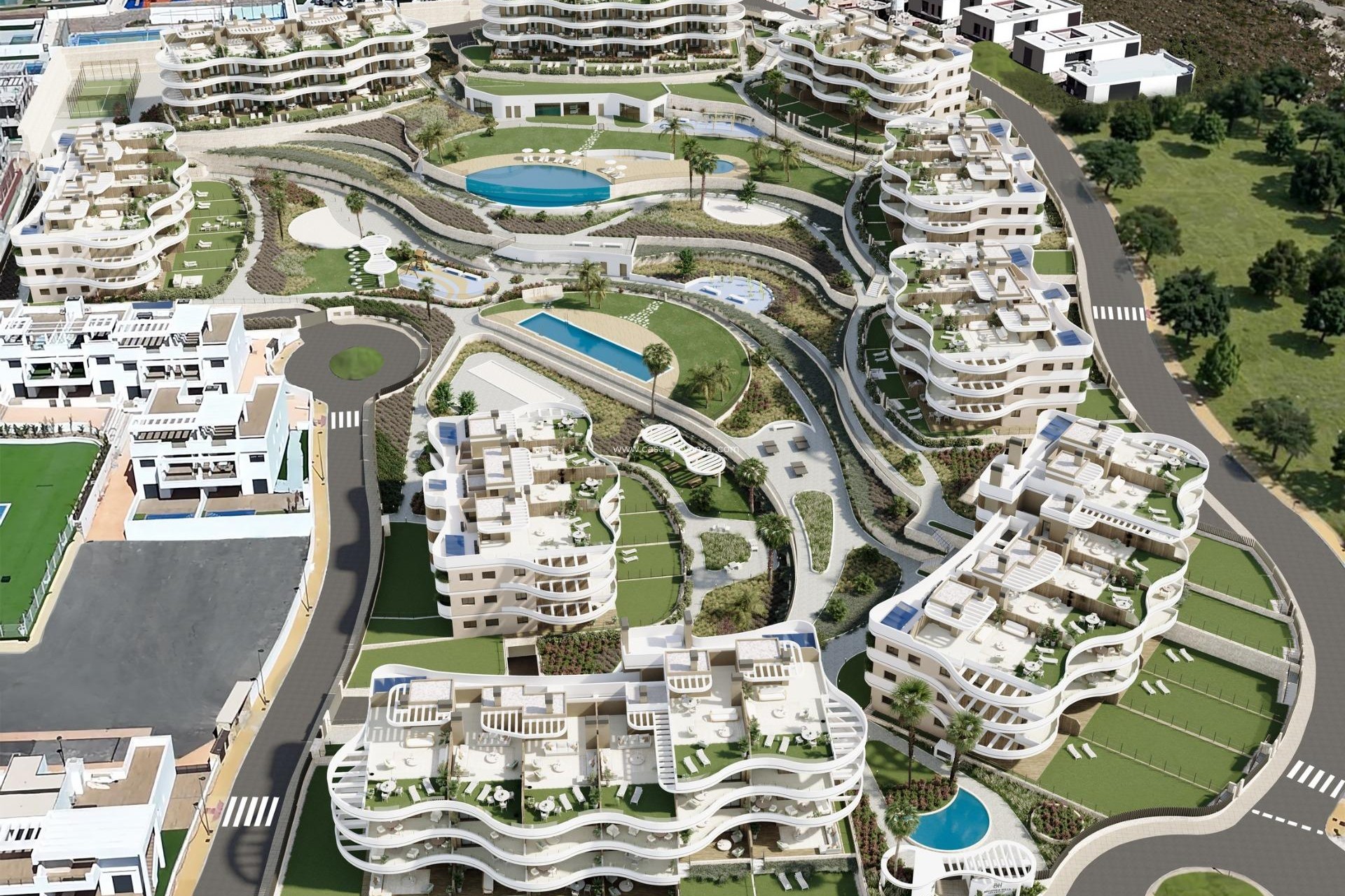 New Build - Apartment / flat - Finestrat - Campana Garden