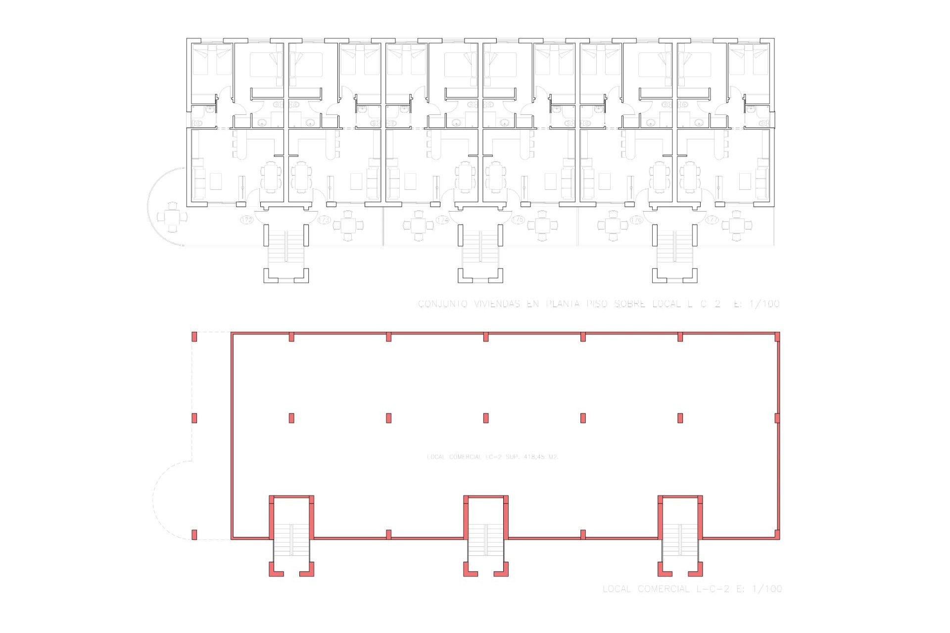 New Build - Apartment / flat - Fuente Alamo - La Pinilla