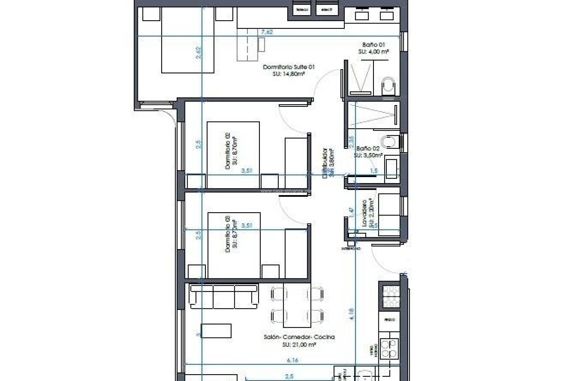 New Build - Apartment / flat - Guardamar del Segura - Camino del Puerto
