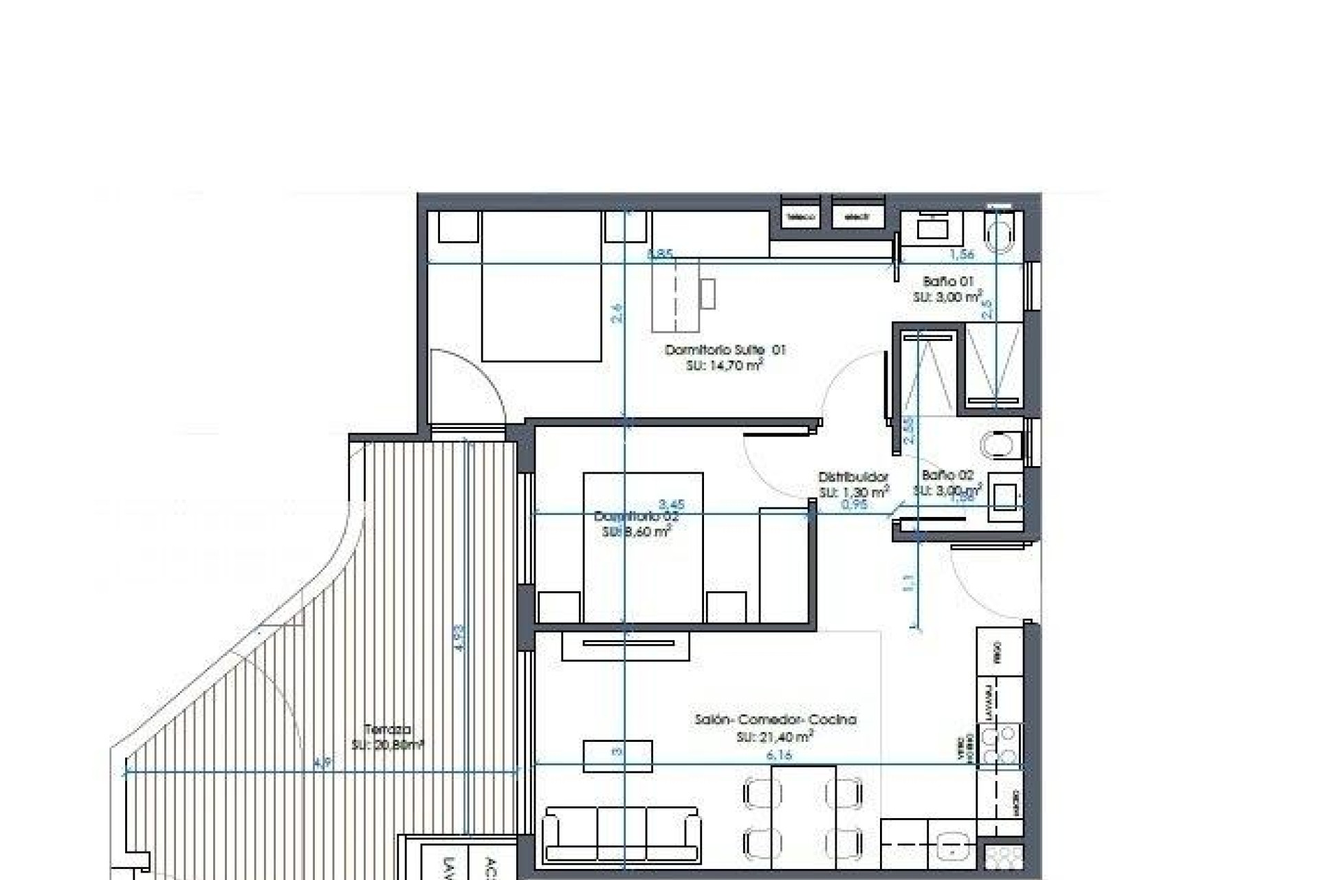 New Build - Apartment / flat - Guardamar del Segura - Camino del Puerto