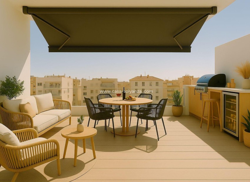 New Build - Apartment / flat - Guardamar del Segura - Pueblo