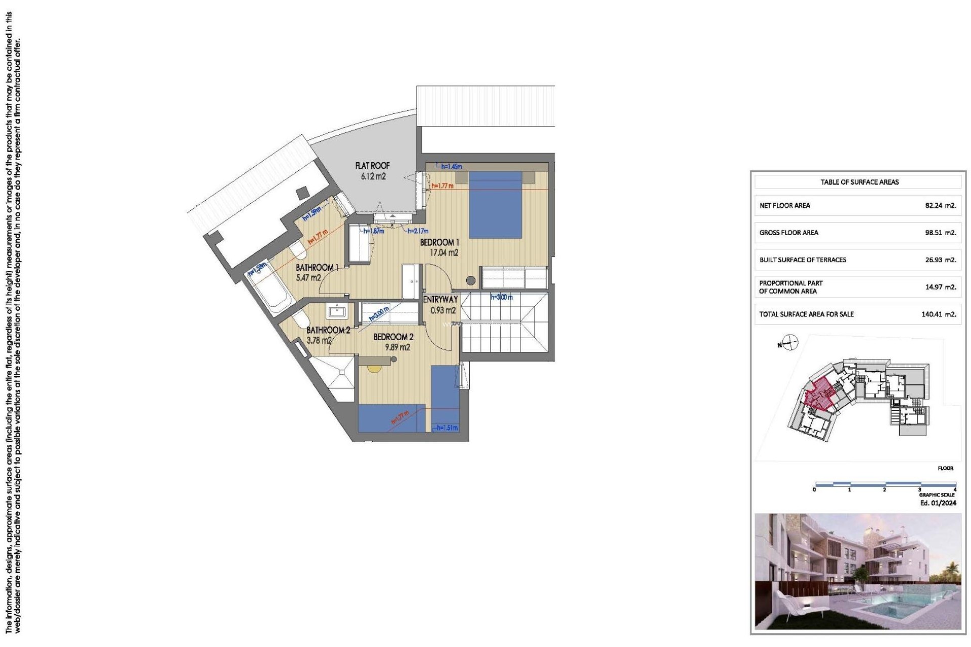 New Build - Apartment / flat - Jávea Xàbia - Cala Blanca