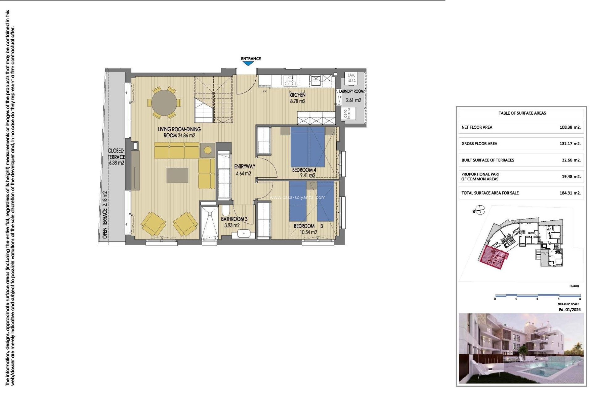 New Build - Apartment / flat - Jávea Xàbia - Cala Blanca