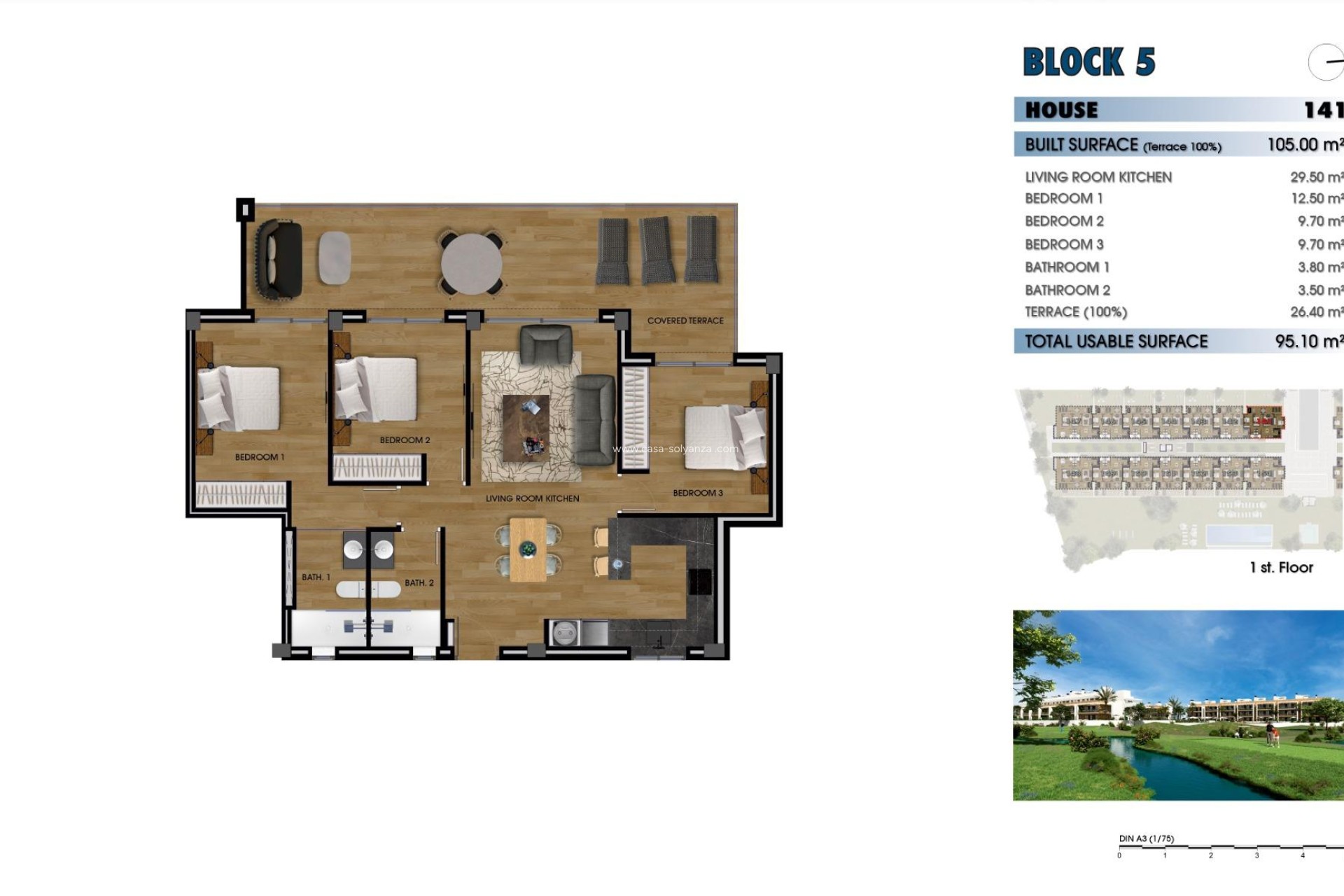 New Build - Apartment / flat - Los Alcázares - La Serena Golf