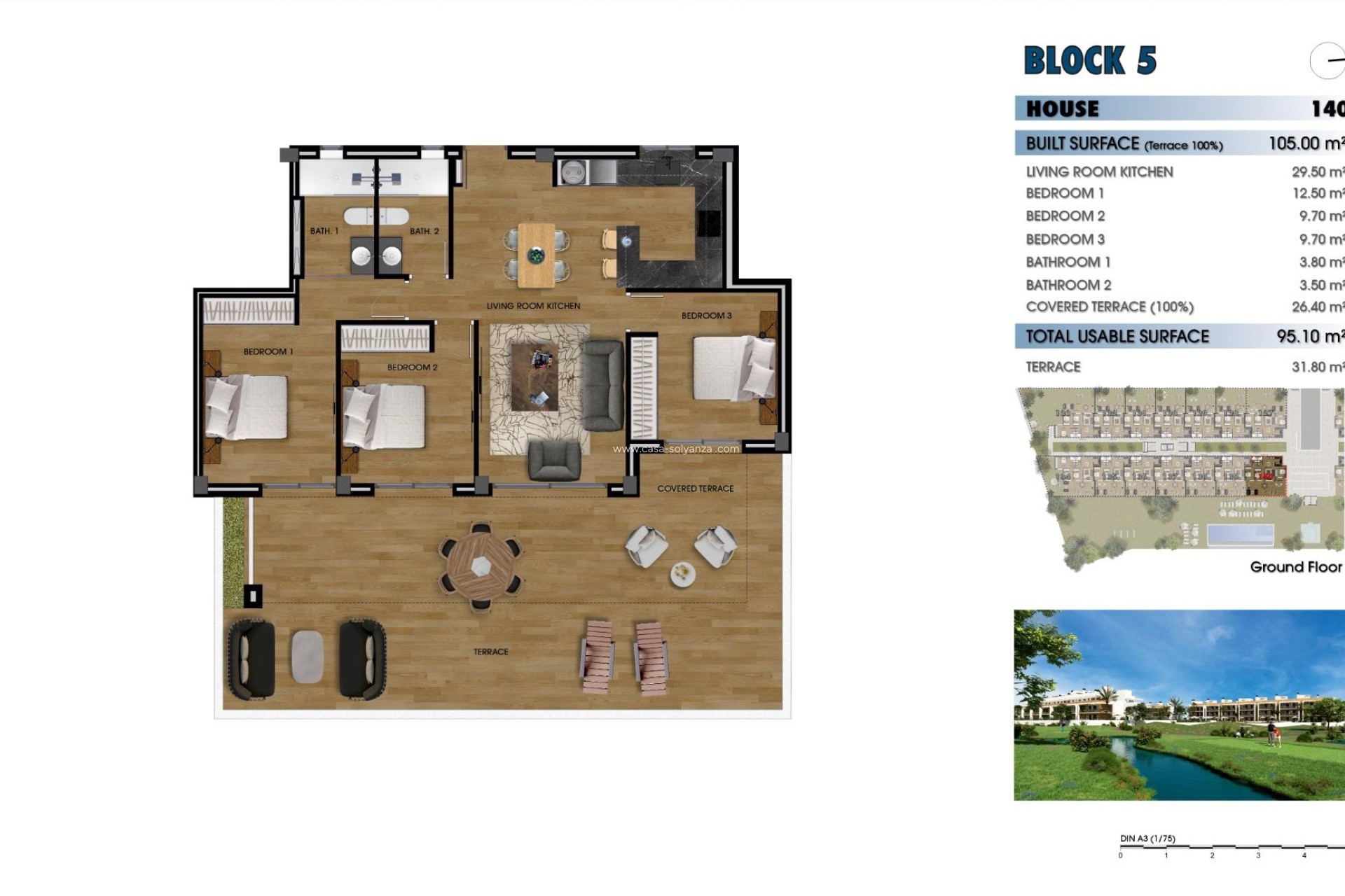 New Build - Apartment / flat - Los Alcázares - La Serena Golf
