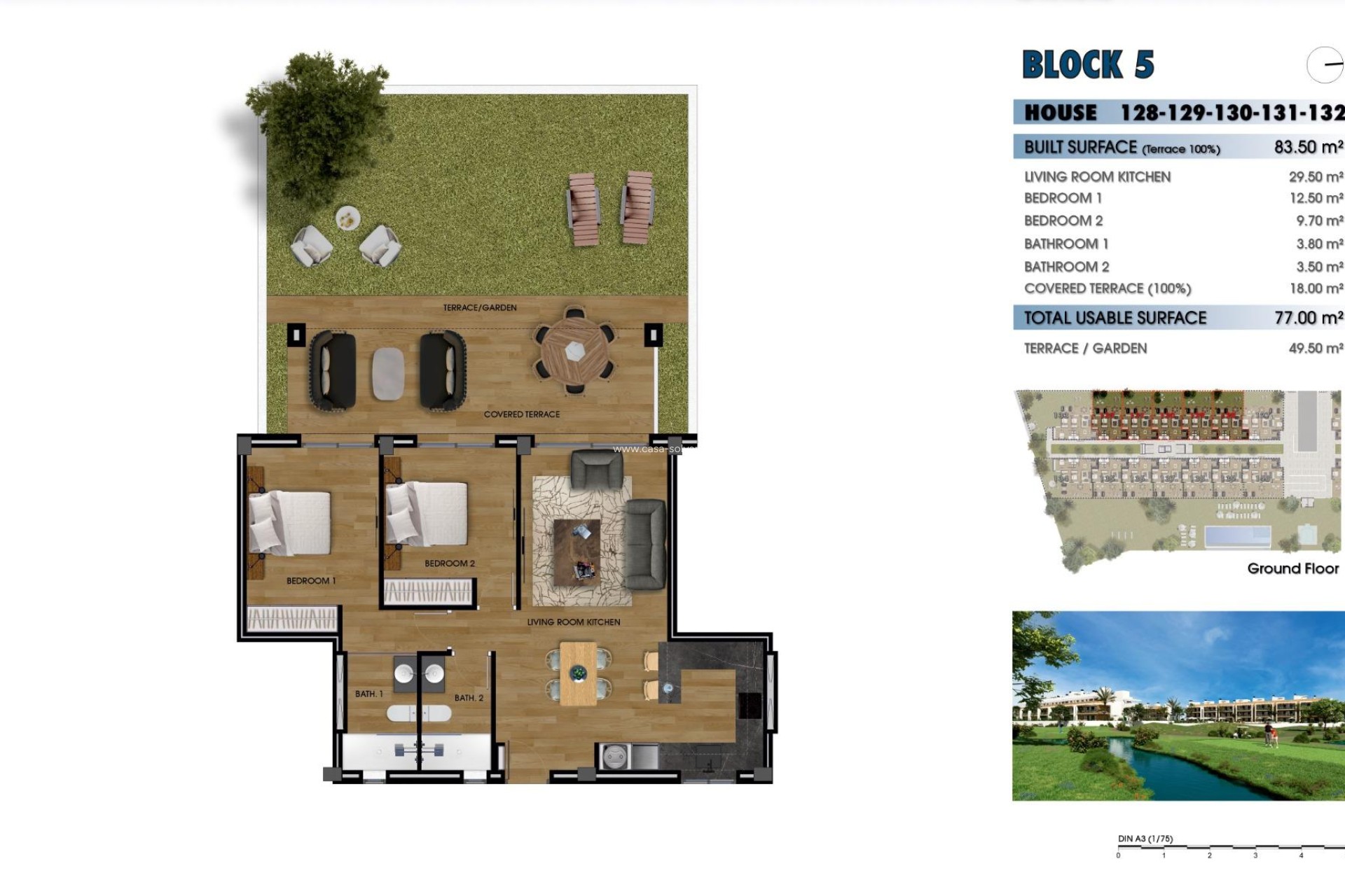 New Build - Apartment / flat - Los Alcázares - La Serena Golf