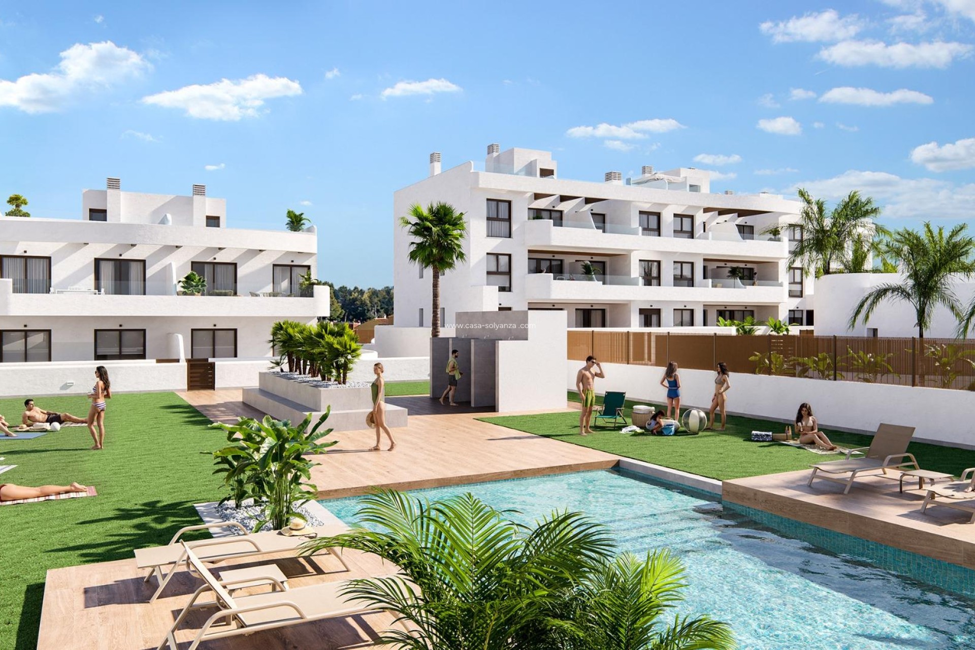 New Build - Apartment / flat - Los Alcázares - La Serena Golf