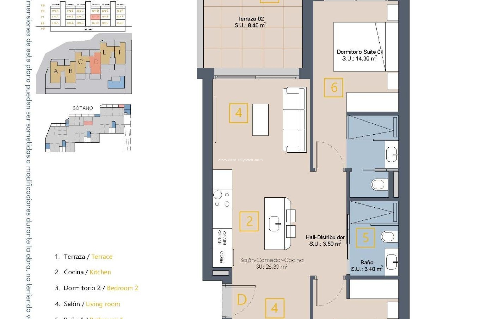 New Build - Apartment / flat - Los Alcázares - Serena Golf