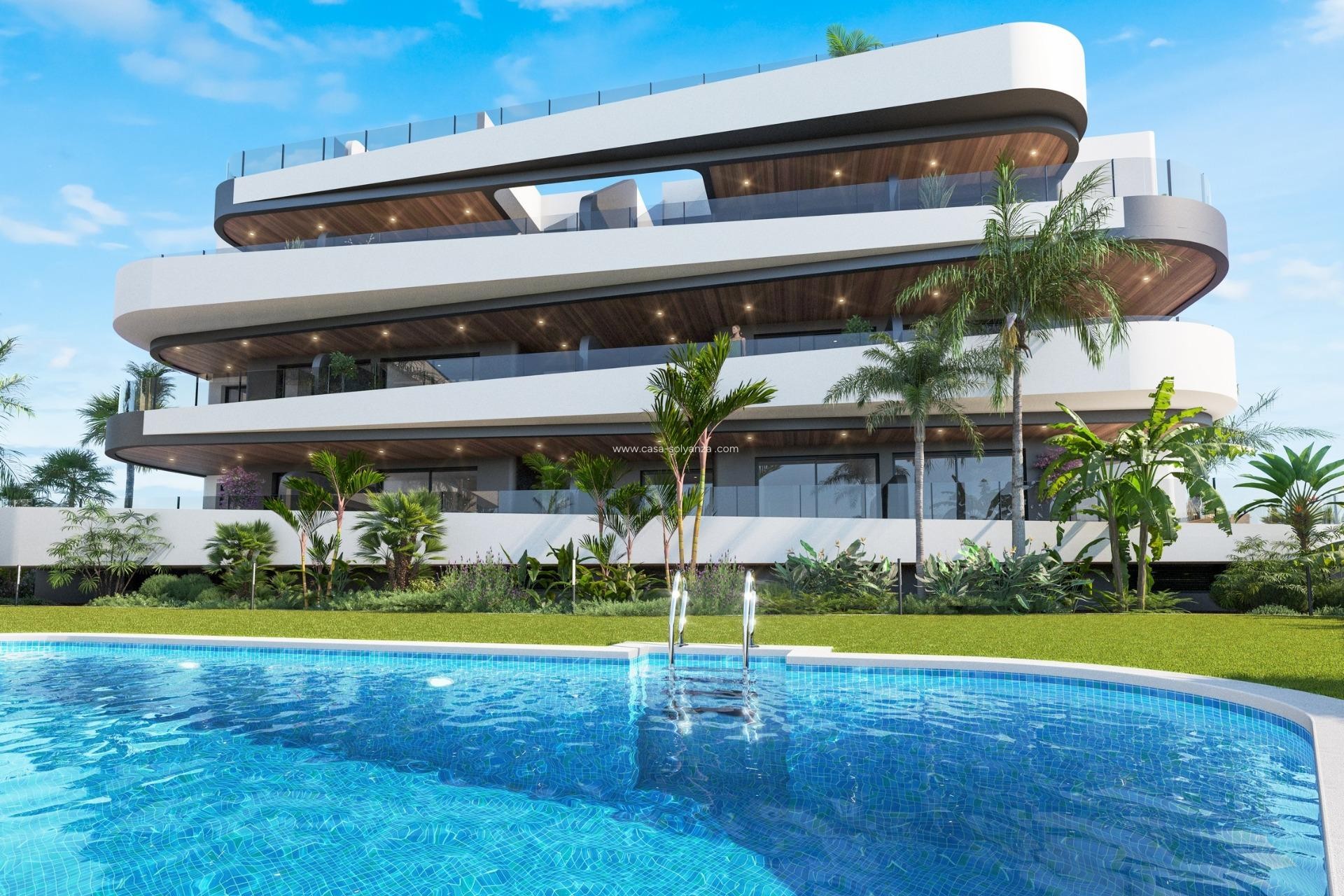 New Build - Apartment / flat - Los Alcázares - Serena Golf