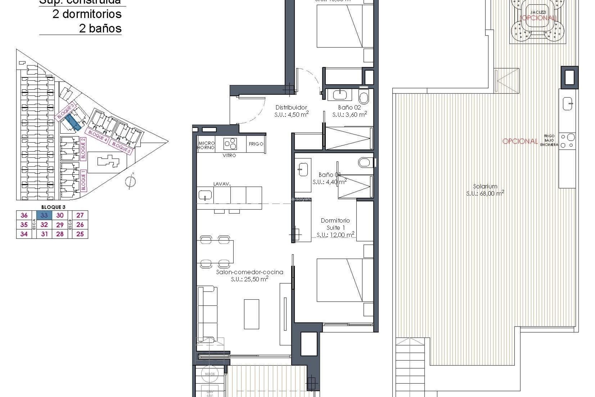 New Build - Apartment / flat - Los Alcázares - Serena Golf