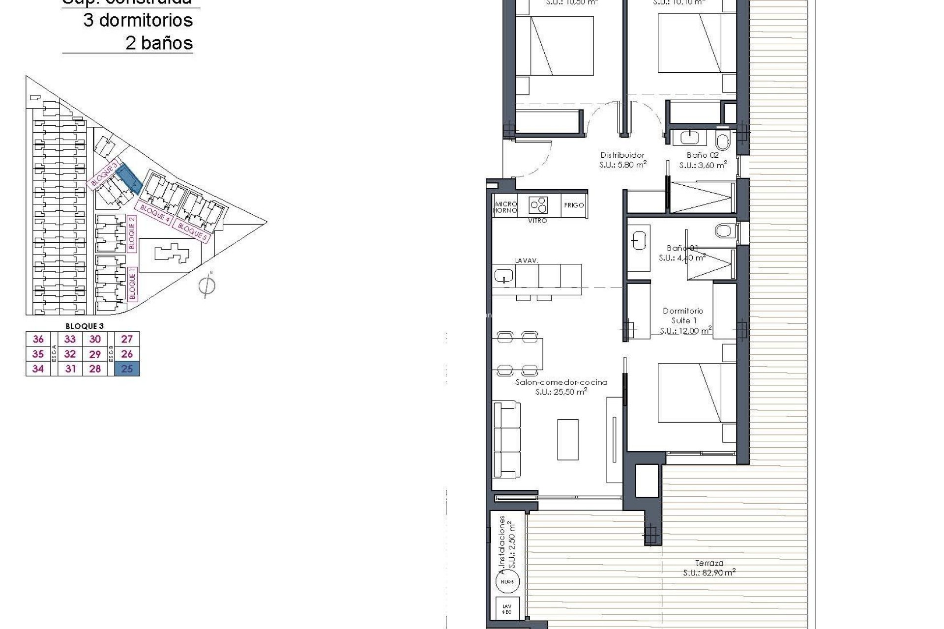 New Build - Apartment / flat - Los Alcázares - Serena Golf