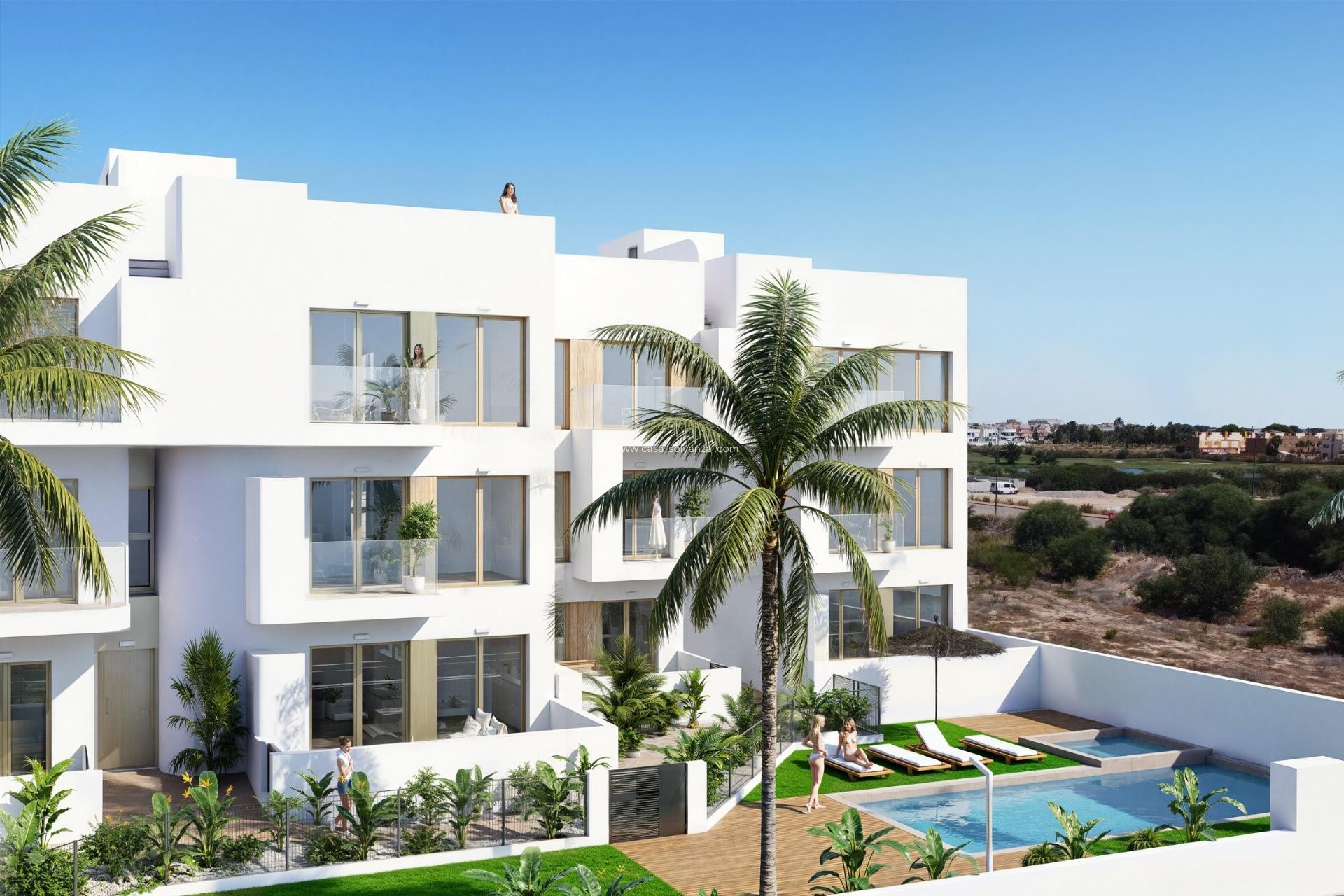 New Build - Apartment / flat - Los Alcázares - Serena Golf
