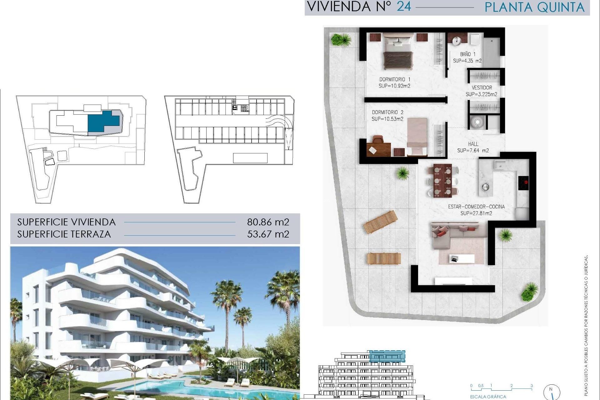 New Build - Apartment / flat - Pilar de la Horadada - Mil Palmeras
