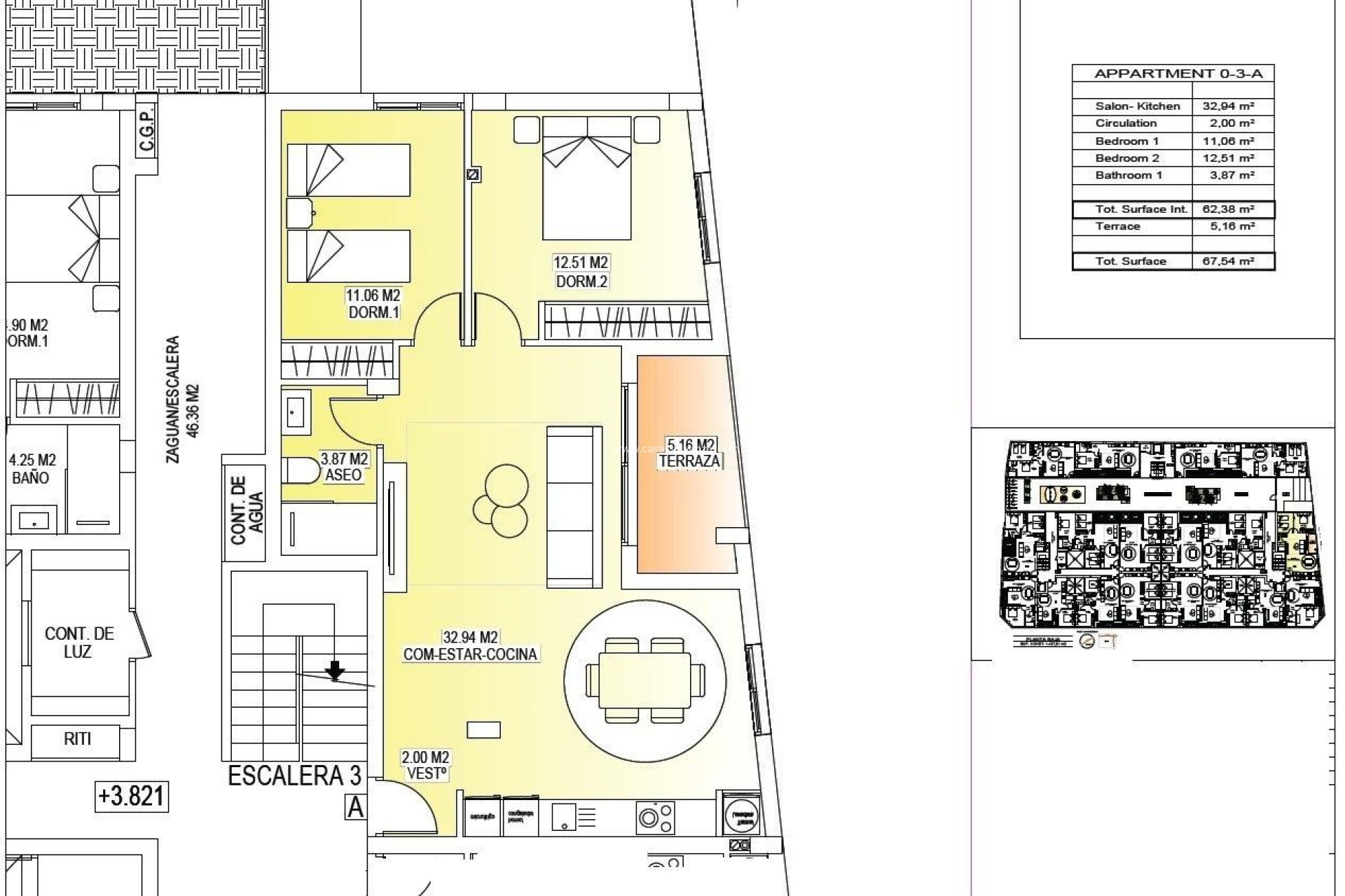 New Build - Apartment / flat - San Miguel de Salinas - Pueblo