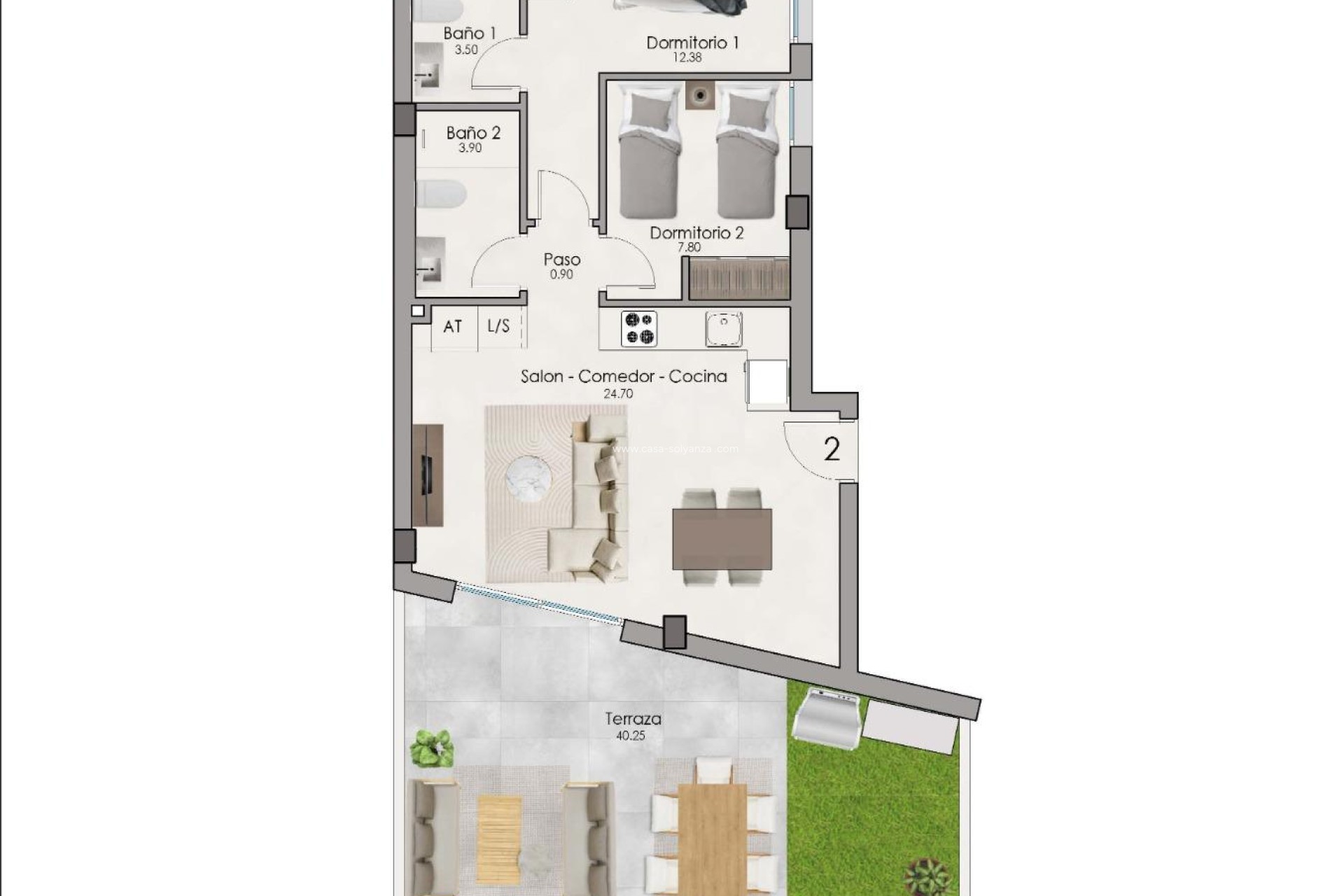 New Build - Apartment / flat - Santa Pola - Estacion de autobuses