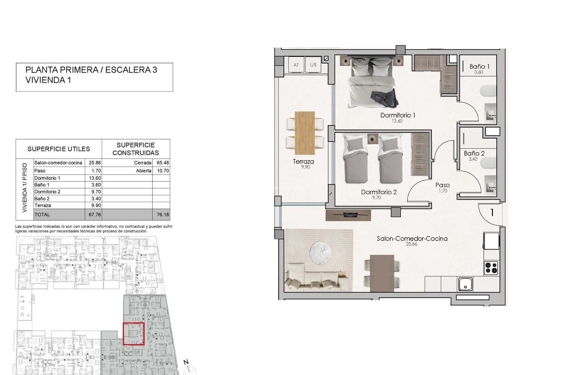 New Build - Apartment / flat - Santa Pola - Estacion de autobuses
