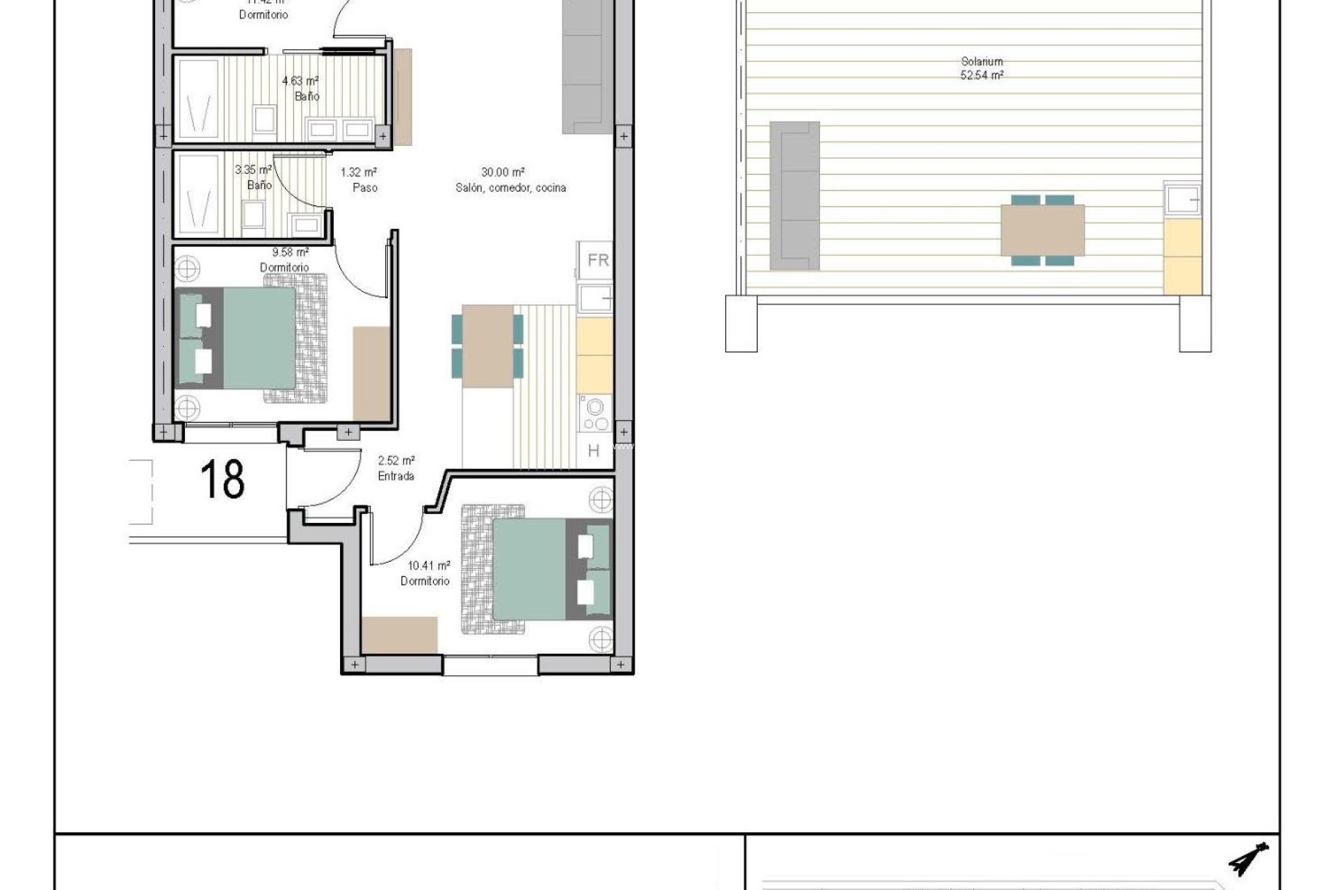 New Build - Apartment / flat - Torre Pacheco - San Cayetano