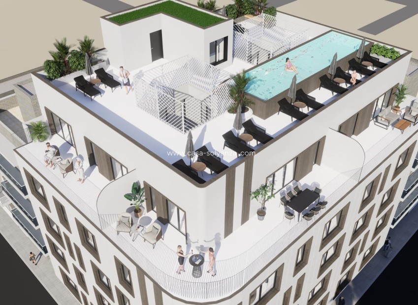 New Build - Apartment / flat - Torrevieja - El acequión