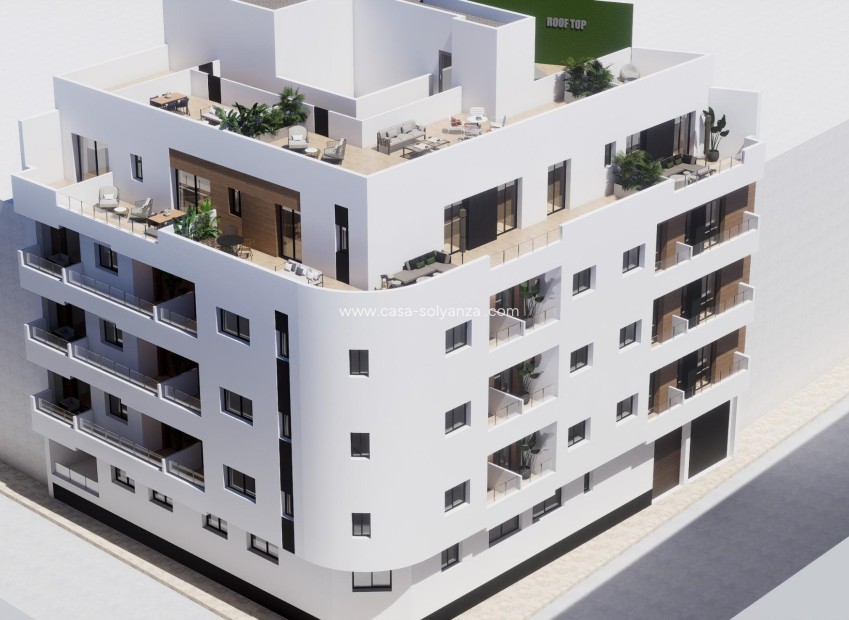 New Build - Apartment / flat - Torrevieja - pueblo
