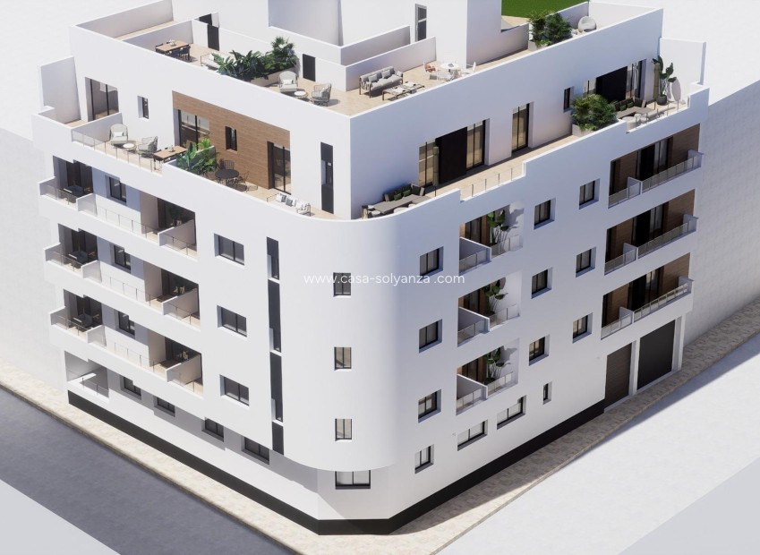 New Build - Apartment / flat - Torrevieja - pueblo