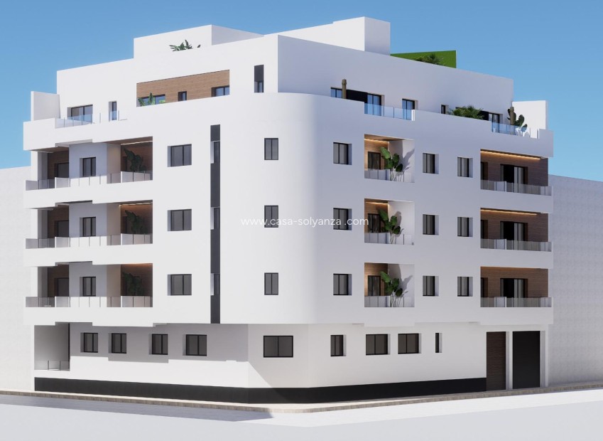 New Build - Apartment / flat - Torrevieja - pueblo