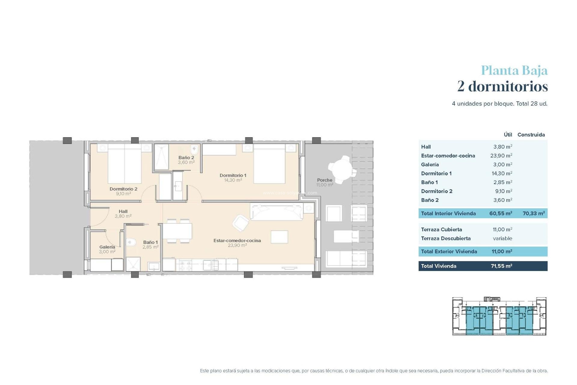 New Build - Apartment / flat - Vera - Vera Playa