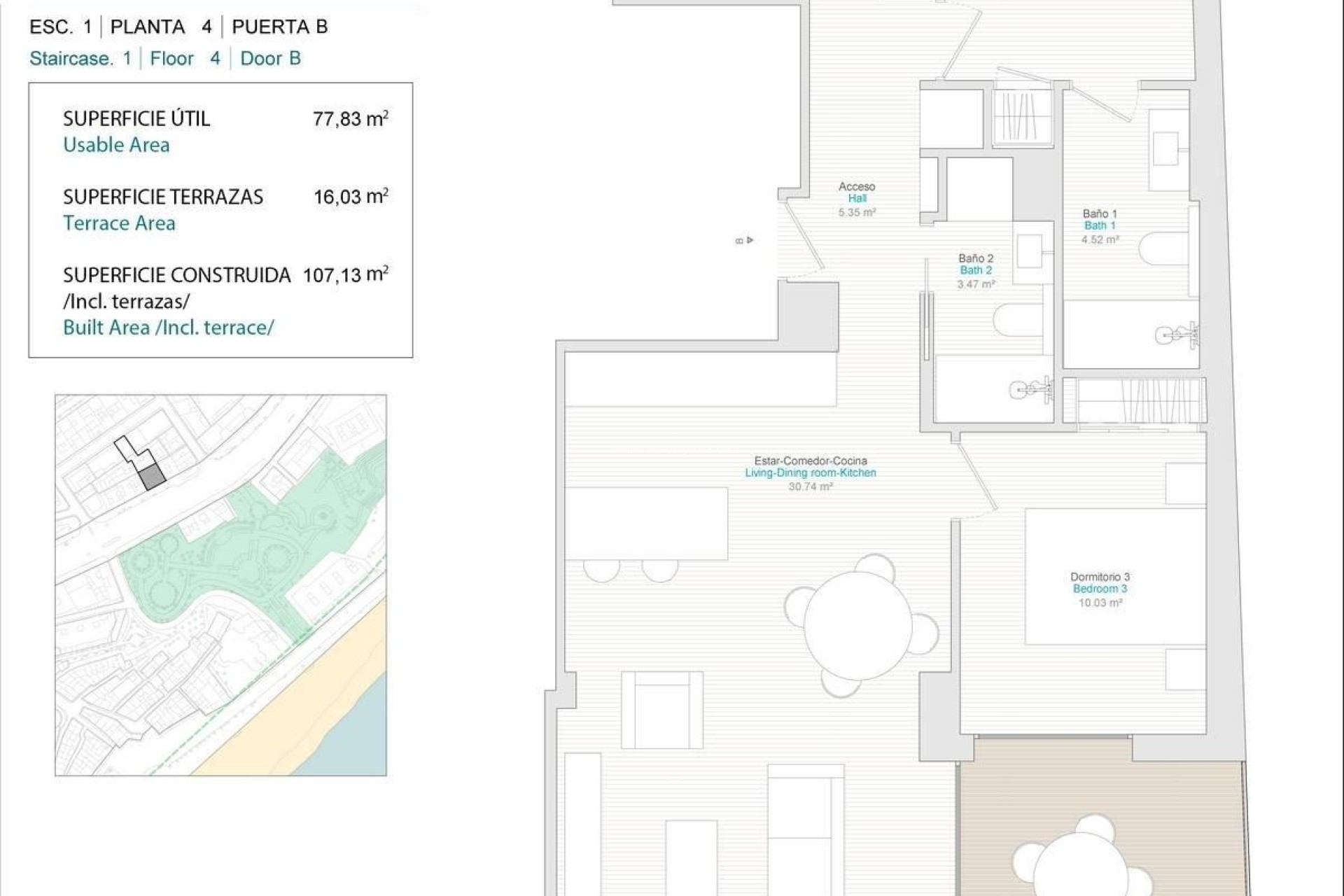 New Build - Apartment / flat - Villajoyosa - Pueblo