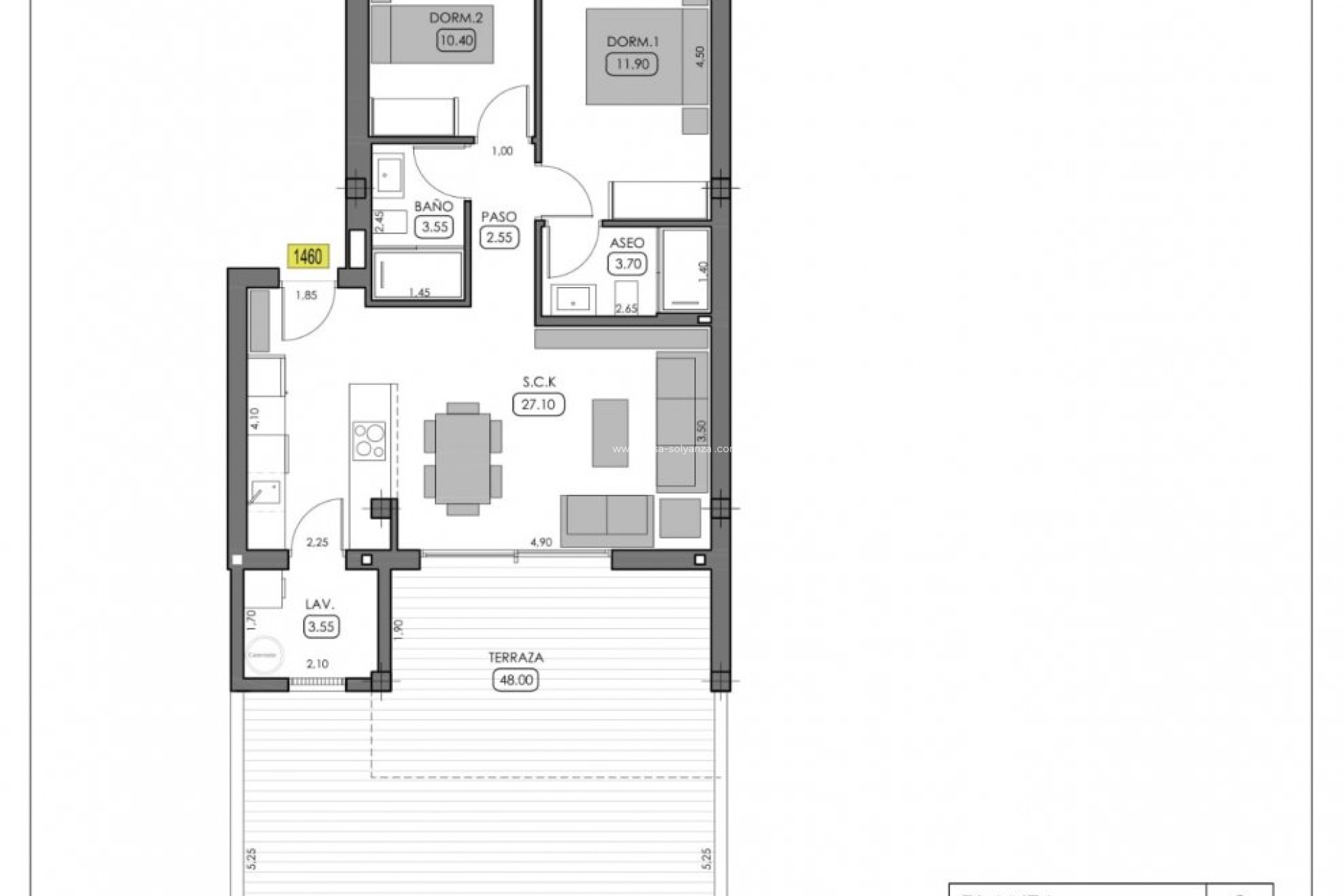 New Build - Bungalow - Algorfa - La Finca Golf Resort