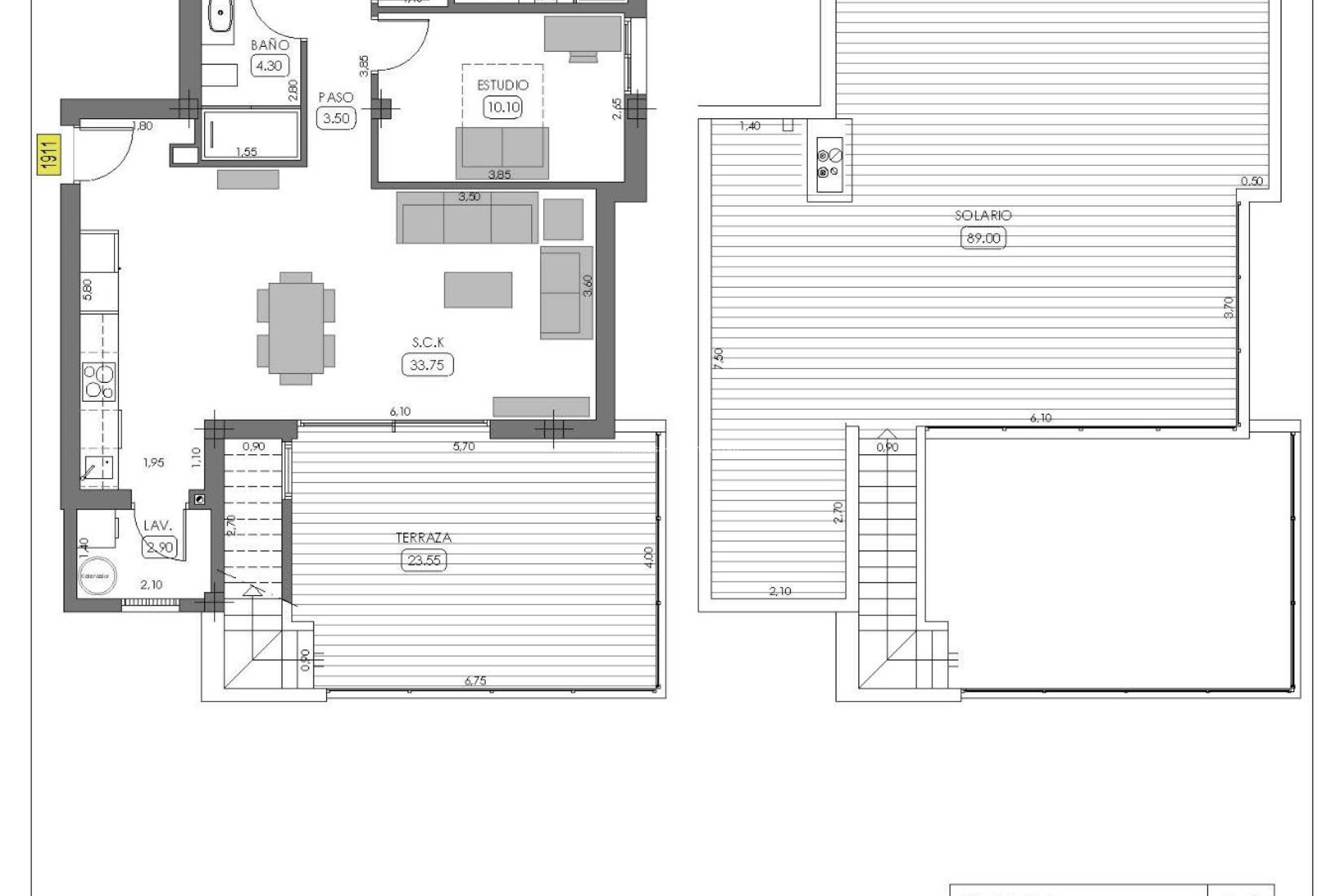 New Build - Bungalow - Algorfa - La Finca Golf Resort