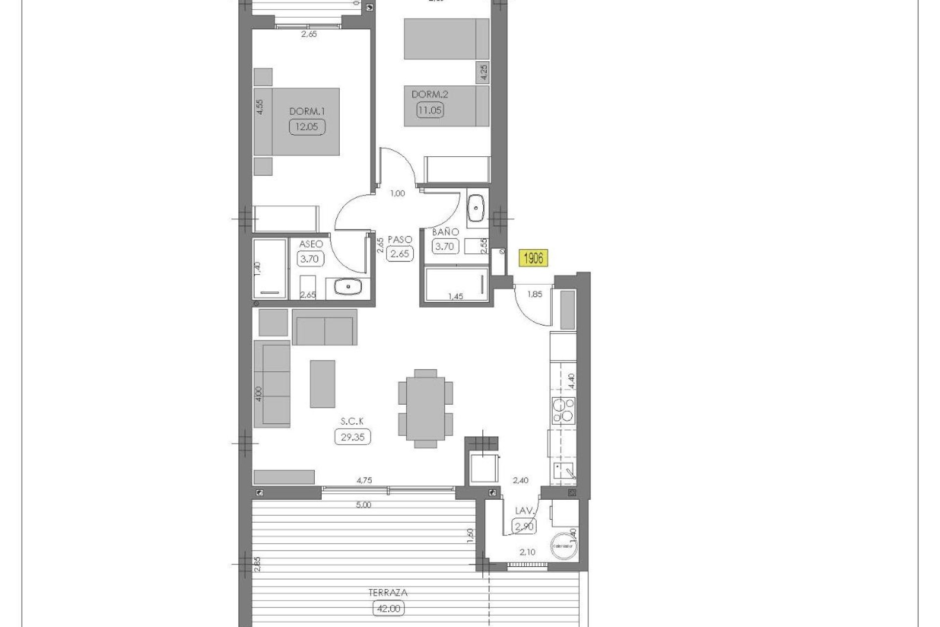 New Build - Bungalow - Algorfa - La Finca Golf Resort